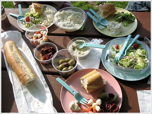 Birthday Picnic Meal